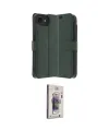 ieg™ iPhone 16E Kılıf Siluet Işık Serisi - Siyah Bilvis 3D Cam Ekran Koruyucu