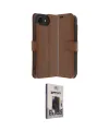 ieg™ iPhone 16E Kılıf Siluet Işık Serisi - Siyah Bilvis Hayalet Cam Ekran Koruyucu