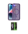 ieg™ iPhone 16E Kılıf Siluet Minimal Prime - Şeffaf 360 Full Body Arka Koruyucu