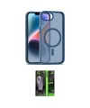 ieg™ iPhone 16E Kılıf Siluet Minimal Prime - Şeffaf 360 Full Body Arka Koruyucu