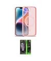ieg™ iPhone 16E Kılıf Siluet Minimal Prime - Şeffaf 360 Full Body Arka Koruyucu