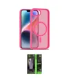 ieg™ iPhone 16E Kılıf Siluet Minimal Prime - Şeffaf 360 Full Body Arka Koruyucu