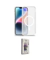ieg™ iPhone 16E Kılıf Siluet Minimal Prime - Siyah Bilvis 3D Cam Ekran Koruyucu