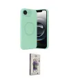 ieg™ iPhone 16E Kılıf Ufuk Serisi - Siyah Bilvis 3D Cam Ekran Koruyucu