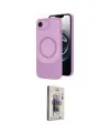 ieg™ iPhone 16E Kılıf Ufuk Serisi - Siyah Bilvis 3D Cam Ekran Koruyucu