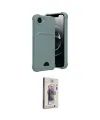 ieg™ iPhone 16E Kılıf Vadi Çizgi Prime - Siyah Bilvis 3D Cam Ekran Koruyucu