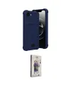 ieg™ iPhone 16E Kılıf Vadi Çizgi Prime - Siyah Bilvis 3D Cam Ekran Koruyucu