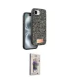 ieg™ iPhone 16E Kılıf Vadi Klasik Serisi - Siyah Bilvis 3D Cam Ekran Koruyucu
