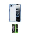 ieg™ iPhone 16E Kılıf Vadi Minimal - Şeffaf 360 Full Body Arka Koruyucu