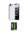 ieg™ iPhone 16E Kılıf Vadi Minimal - Şeffaf 360 Full Body Arka Koruyucu