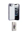 ieg™ iPhone 16E Kılıf Vadi Minimal - Siyah Bilvis 3D Cam Ekran Koruyucu