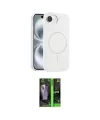 ieg™ iPhone 16E Kılıf Yankı Form Serisi - Şeffaf 360 Full Body Arka Koruyucu