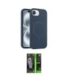 ieg™ iPhone 16E Kılıf Yankı Form Serisi - Şeffaf 360 Full Body Arka Koruyucu