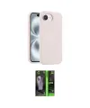 ieg™ iPhone 16E Kılıf Yankı Form Serisi - Şeffaf 360 Full Body Arka Koruyucu