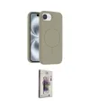 ieg™ iPhone 16E Kılıf Yankı Form Serisi - Siyah Bilvis 3D Cam Ekran Koruyucu