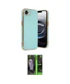 ieg™ iPhone 16E Kılıf Yankı Serisi - Şeffaf 360 Full Body Arka Koruyucu