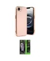 ieg™ iPhone 16E Kılıf Yankı Serisi - Şeffaf 360 Full Body Arka Koruyucu