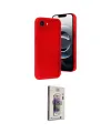 ieg™ iPhone 16E Kılıf Yankı Yansıma Özel Seri - Siyah Bilvis 3D Cam Ekran Koruyucu