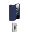 ieg™ iPhone 16E Kılıf Yankı Yansıma Özel Seri - Siyah Bilvis 3D Cam Ekran Koruyucu