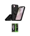 ieg™ iPhone 16E Kılıf Yörünge Çizgi - Şeffaf 360 Full Body Arka Koruyucu