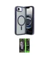 ieg™ iPhone 16E Kılıf Yörünge Klasik - Şeffaf 360 Full Body Arka Koruyucu