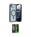 ieg™ iPhone 16E Kılıf Yörünge Klasik - Şeffaf 360 Full Body Arka Koruyucu
