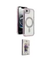 ieg™ iPhone 16E Kılıf Zirve Doku Prime - Siyah Bilvis 3D Cam Ekran Koruyucu