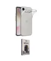 ieg™ iPhone 16E Kılıf Zirve Doku - Siyah Bilvis Hayalet Cam Ekran Koruyucu