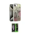 ieg™ iPhone 16E Kılıf Zirve Modern Prime - Şeffaf 360 Full Body Arka Koruyucu