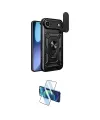 ieg™ iPhone 17 Air Kılıf Ahenk Klasik - Siyah 3D Antistatik Cam Ekran Koruyucu