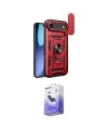 ieg™ iPhone 17 Air Kılıf Ahenk Klasik - Siyah Bilvis 5in1 5D Magic Hayalet Cam Ekran Koruyucu