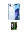 ieg™ iPhone 17 Air Kılıf Ahenk Minimal Serisi - Şeffaf 360 Full Body Arka Koruyucu