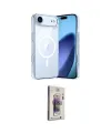 ieg™ iPhone 17 Air Kılıf Ahenk Minimal Serisi - Siyah Bilvis 3D Cam Ekran Koruyucu