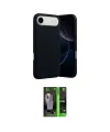 ieg™ iPhone 17 Air Kılıf Ahenk Serisi - Siyah 360 Mat Full Body Arka Koruyucu