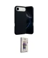 ieg™ iPhone 17 Air Kılıf Ahenk Serisi - Siyah Bilvis 3D Cam Ekran Koruyucu