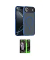 ieg™ iPhone 17 Air Kılıf Doruk Form Serisi - Şeffaf 360 Full Body Arka Koruyucu