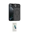 ieg™ iPhone 17 Air Kılıf Doruk Form Serisi - Şeffaf Pasifik Cam Ekran Koruyucu