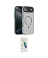 ieg™ iPhone 17 Air Kılıf Doruk Form Serisi - Şeffaf Pasifik Cam Ekran Koruyucu