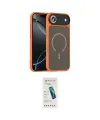 ieg™ iPhone 17 Air Kılıf Doruk Form Serisi - Şeffaf Pasifik Cam Ekran Koruyucu