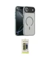 ieg™ iPhone 17 Air Kılıf Doruk Form Serisi - Siyah Joko Magic 5D Hayalet Cam