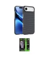 ieg™ iPhone 17 Air Kılıf Doruk Serisi - Şeffaf 360 Full Body Arka Koruyucu