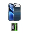 ieg™ iPhone 17 Air Kılıf Doruk Serisi - Şeffaf 360 Full Body Arka Koruyucu