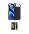 ieg™ iPhone 17 Air Kılıf Doruk Serisi - Şeffaf 360 Full Body Arka Koruyucu