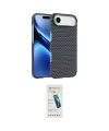 ieg™ iPhone 17 Air Kılıf Doruk Serisi - Şeffaf Pasifik Cam Ekran Koruyucu