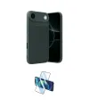 ieg™ iPhone 17 Air Kılıf Eksen Form Prime - Siyah 3D Antistatik Seramik Nano Ekran Koruyucu