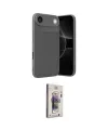 ieg™ iPhone 17 Air Kılıf Eksen Form Prime - Siyah Bilvis 3D Cam Ekran Koruyucu