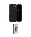ieg™ iPhone 17 Air Kılıf Eksen Form Prime - Siyah Bilvis 3D Cam Ekran Koruyucu