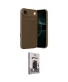 ieg™ iPhone 17 Air Kılıf Eksen Form Prime - Siyah Bilvis Hayalet Cam Ekran Koruyucu