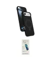 ieg™ iPhone 17 Air Kılıf İz Işık Koleksiyonu - Şeffaf Pasifik Cam Ekran Koruyucu