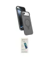 ieg™ iPhone 17 Air Kılıf İz Işık Koleksiyonu - Şeffaf Pasifik Cam Ekran Koruyucu